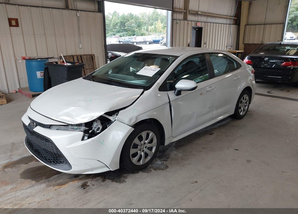 2022 TOYOTA COROLLA LE VIN: 5YFEPMAE5NP380274