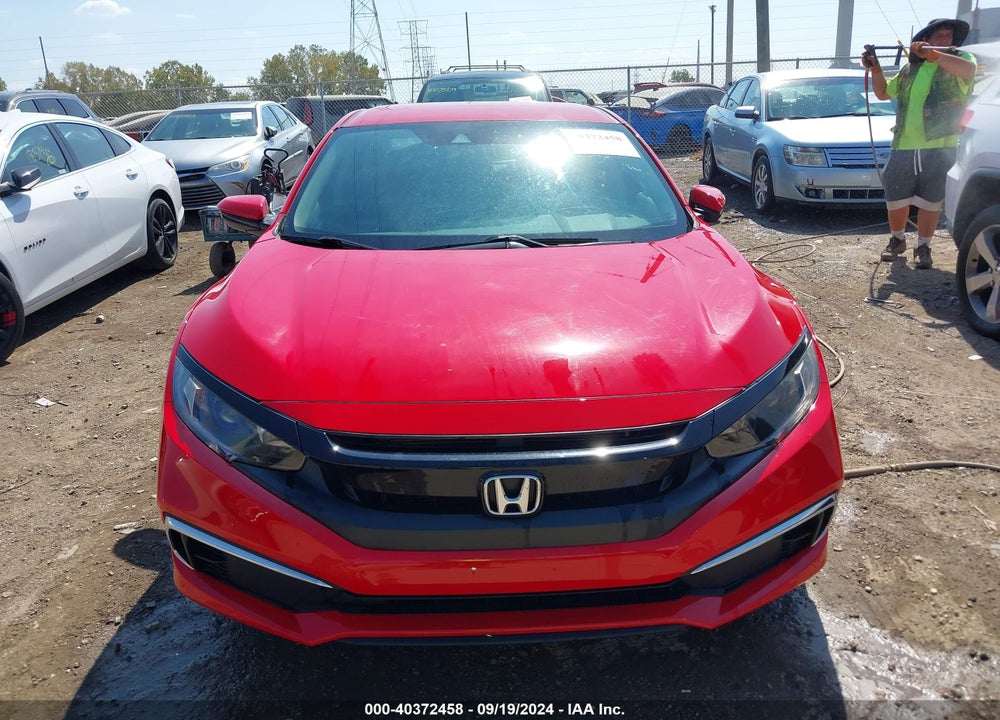 2019 HONDA CIVIC LX VIN: 2HGFC2F63KH513008