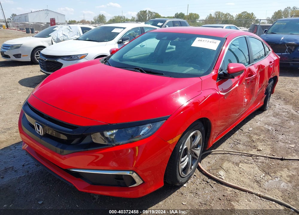 2019 HONDA CIVIC LX VIN: 2HGFC2F63KH513008