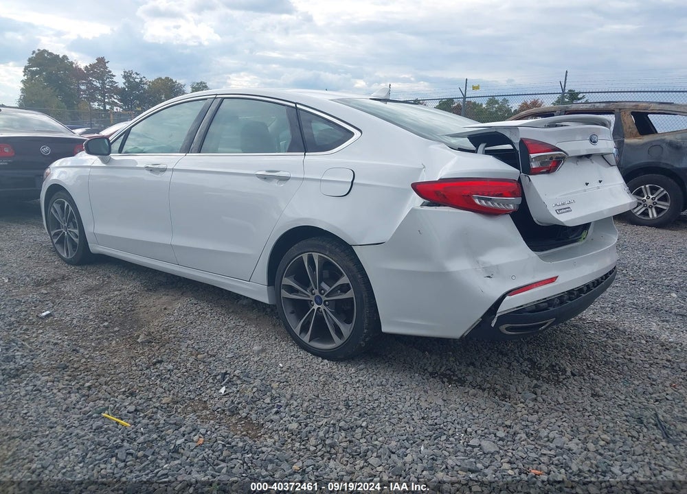 2020 FORD FUSION TITANIUM VIN: 3FA6P0D96LR138439