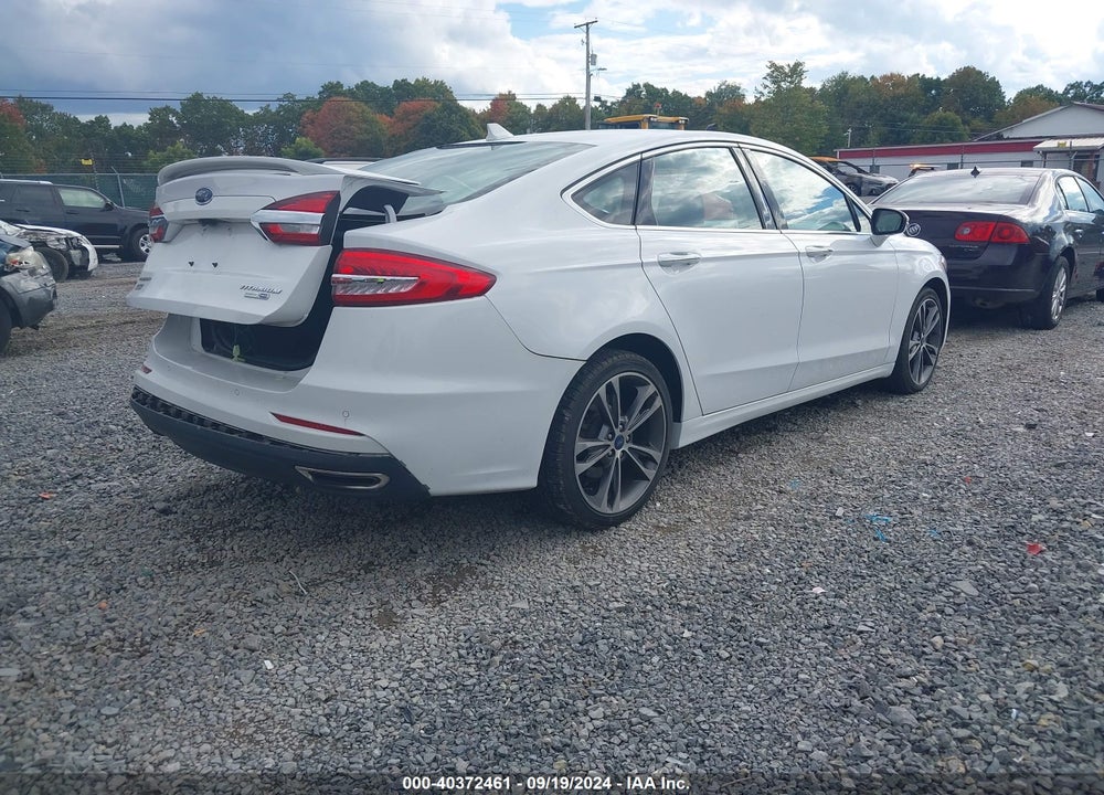 2020 FORD FUSION TITANIUM VIN: 3FA6P0D96LR138439