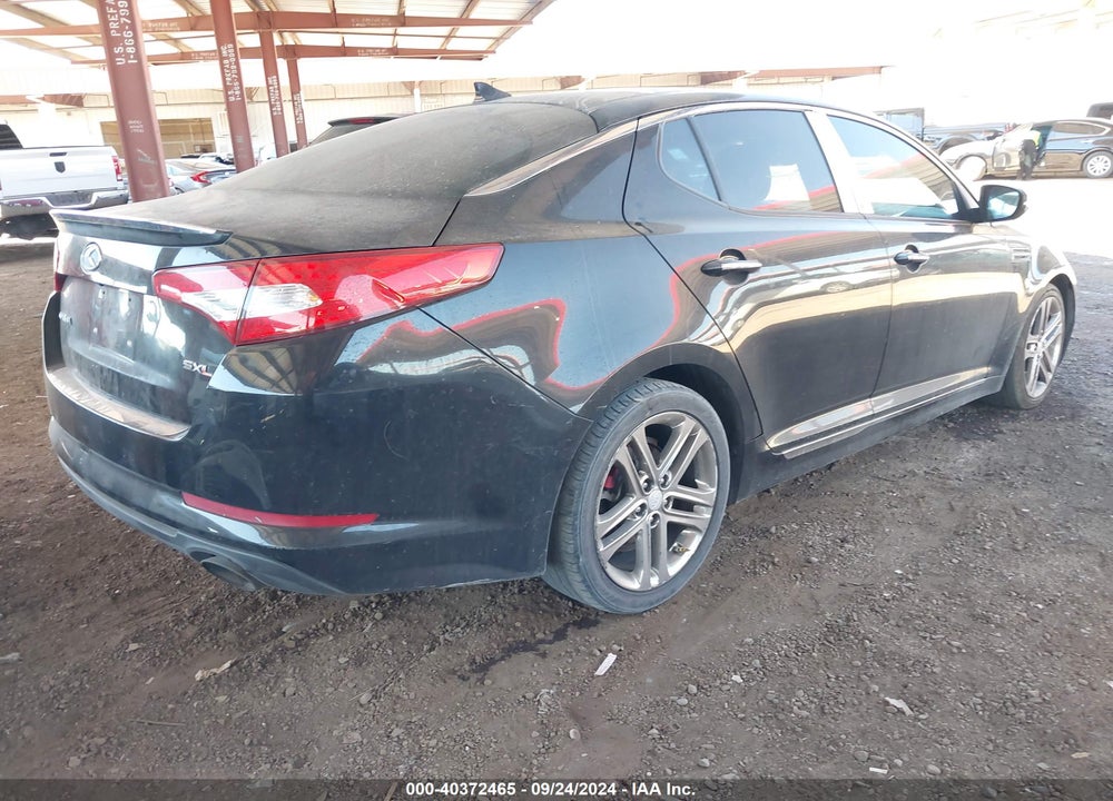 2013 KIA OPTIMA SX VIN: 5XXGR4A64DG204352
