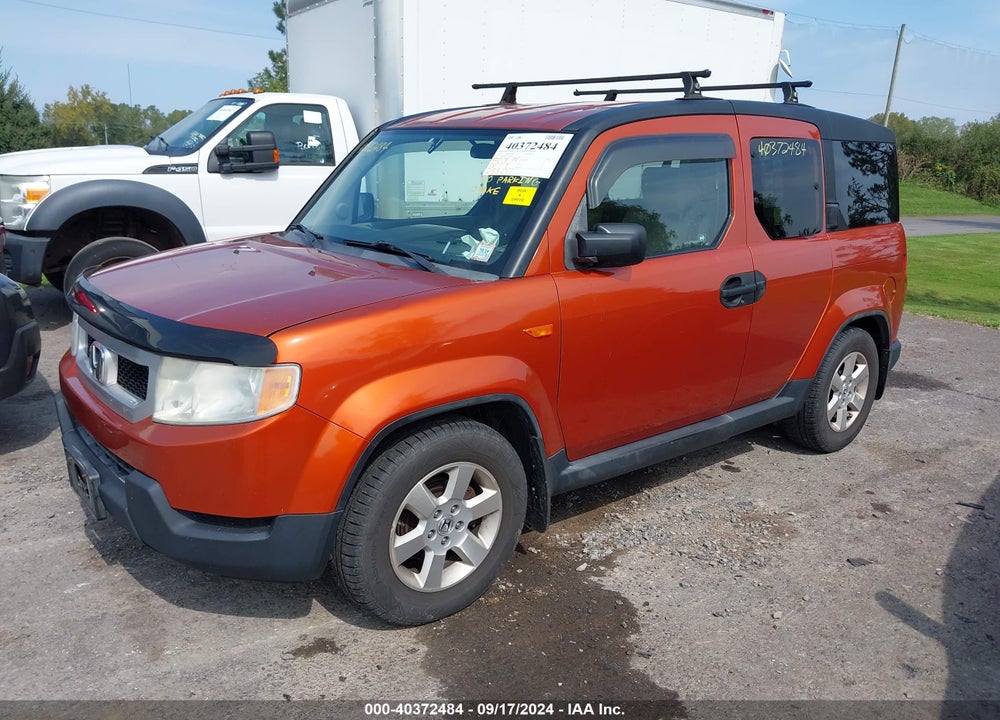 2010 HONDA ELEMENT EX VIN: 5J6YH2H72AL002304