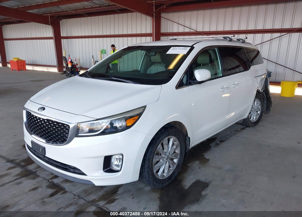 2015 KIA SEDONA EX VIN: KNDMC5C13F6053923