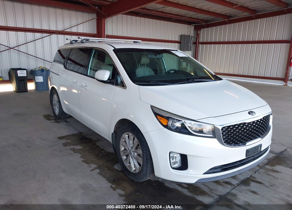 2015 KIA SEDONA EX VIN: KNDMC5C13F6053923
