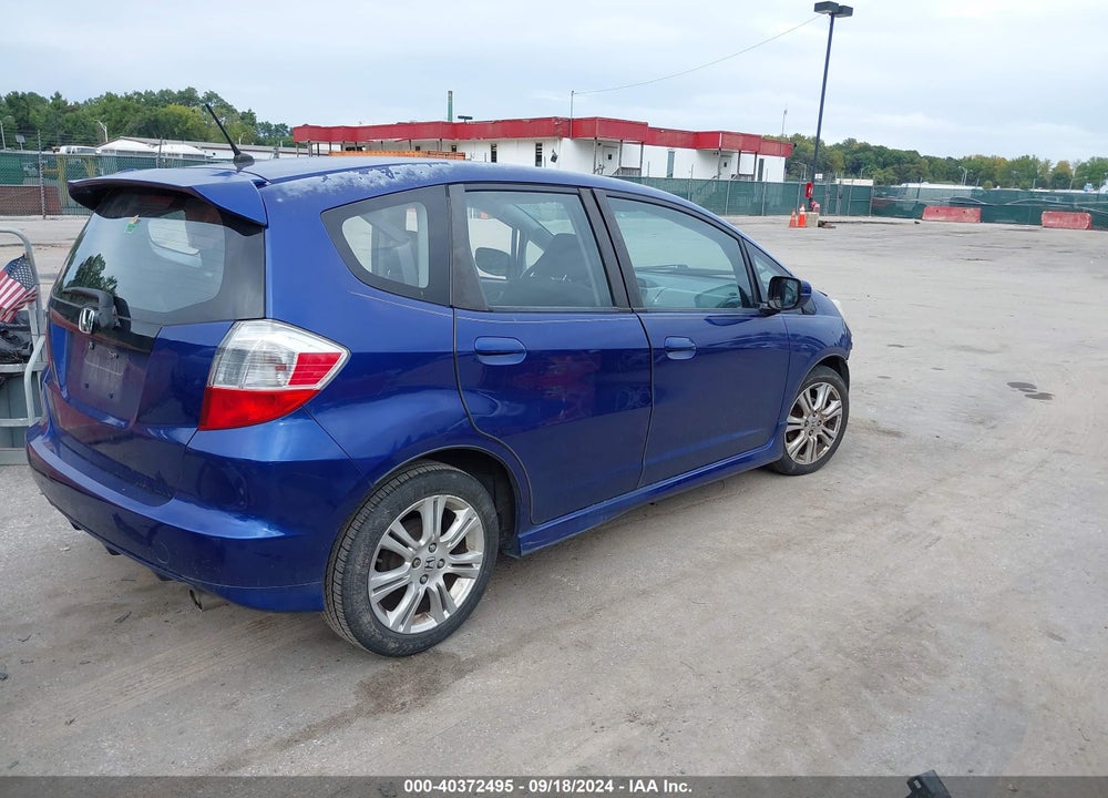 2010 HONDA FIT SPORT VIN: JHMGE8H68AS004230