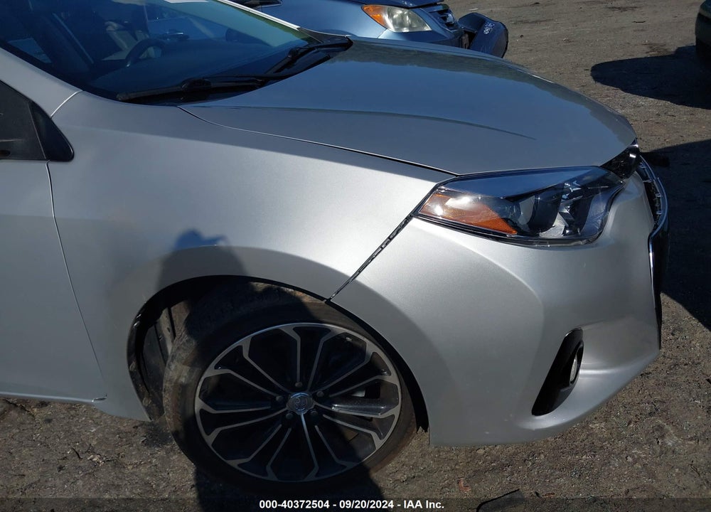2015 TOYOTA COROLLA S PLUS VIN: 2T1BURHE0FC426190