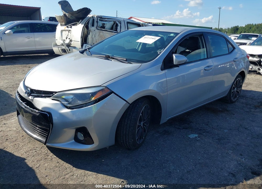2015 TOYOTA COROLLA S PLUS VIN: 2T1BURHE0FC426190