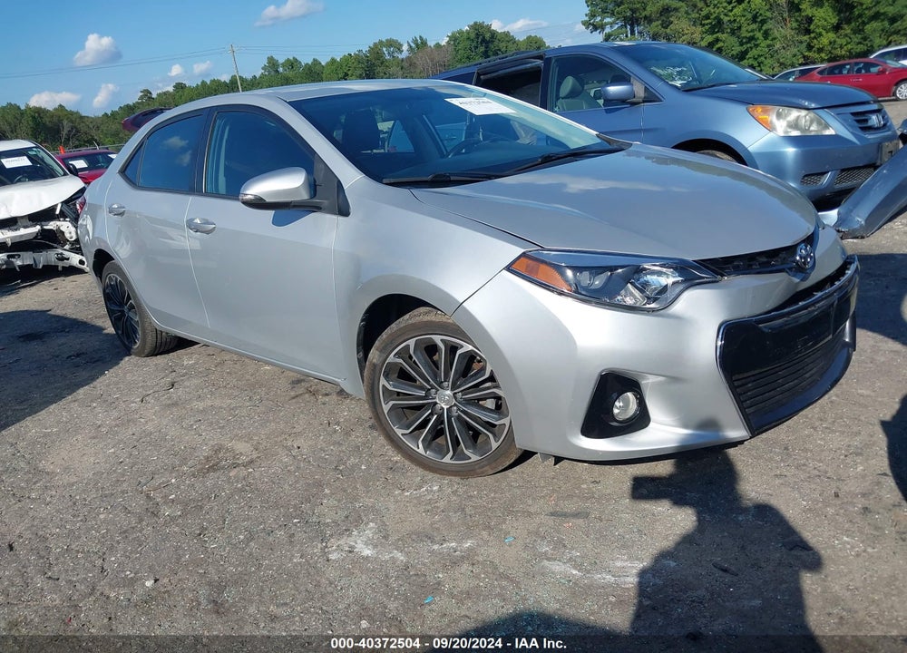 2015 TOYOTA COROLLA S PLUS VIN: 2T1BURHE0FC426190