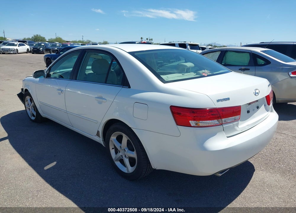 2007 HYUNDAI SONATA LIMITED/SE V6 VIN: 5NPEU46F07H229868