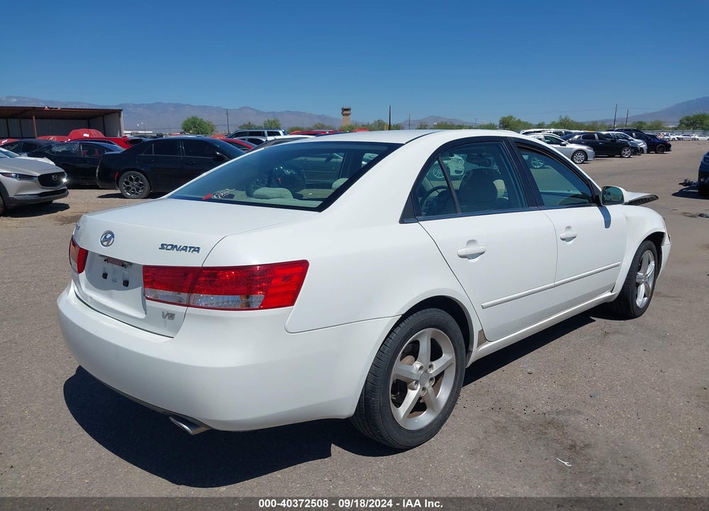 2007 HYUNDAI SONATA LIMITED/SE V6 VIN: 5NPEU46F07H229868
