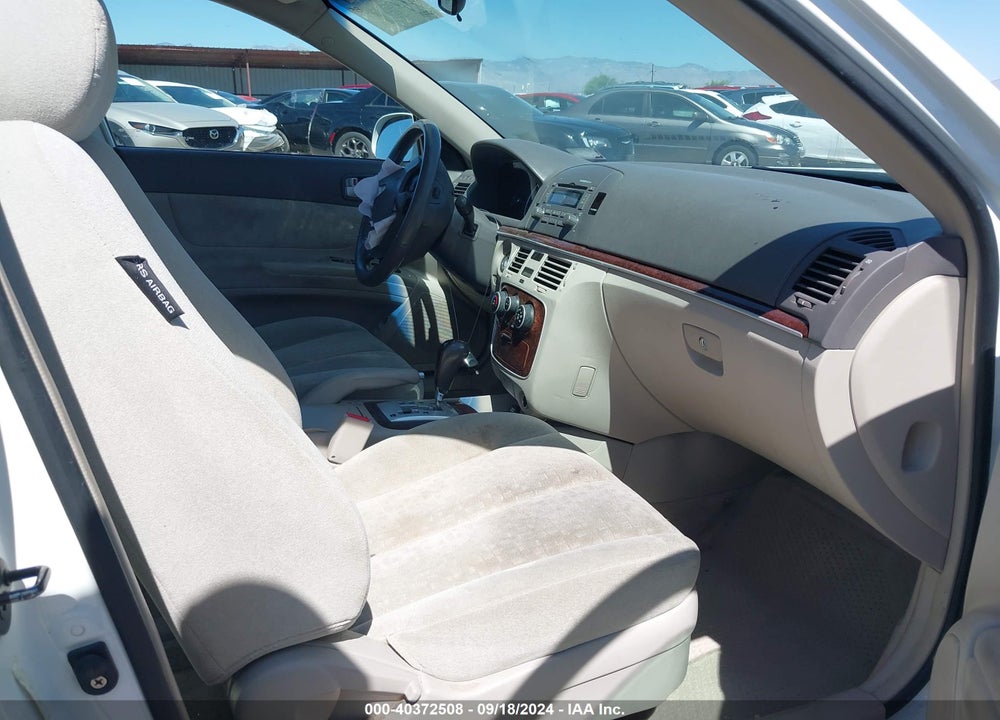 2007 HYUNDAI SONATA LIMITED/SE V6 VIN: 5NPEU46F07H229868