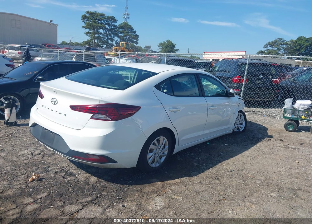 2019 HYUNDAI ELANTRA SE VIN: 5NPD74LF3KH412908