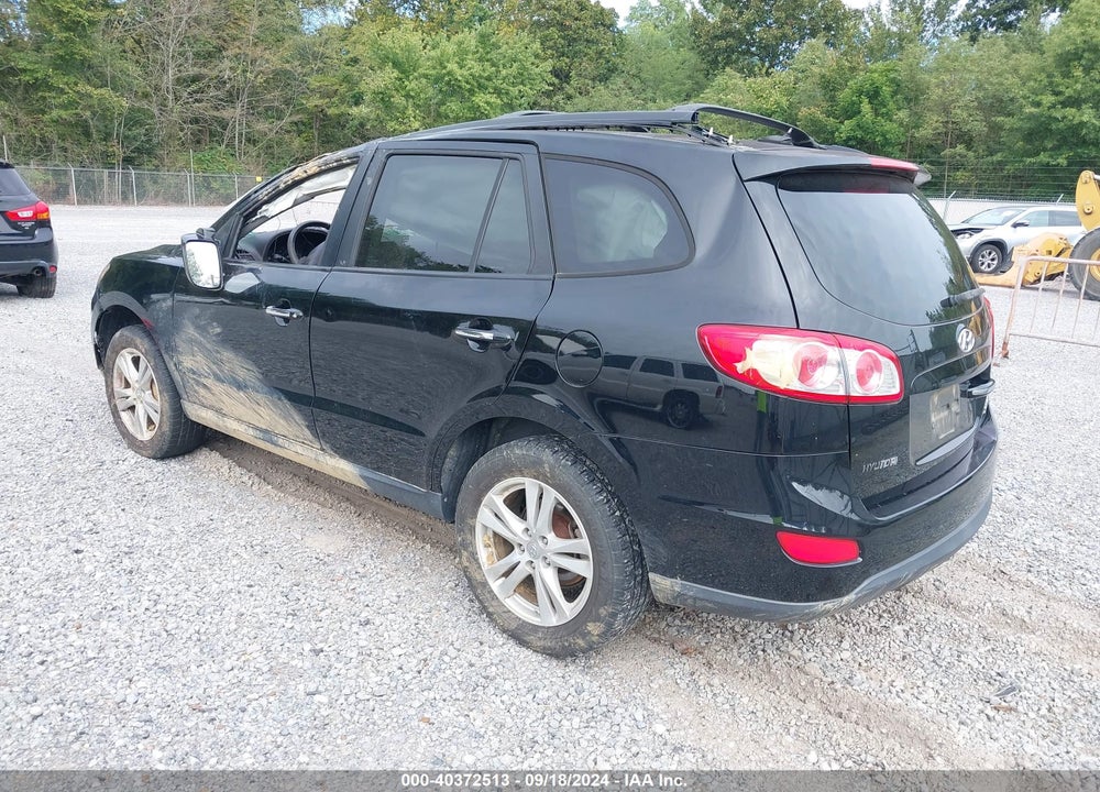 2011 HYUNDAI SANTA FE LIMITED VIN: 5XYZK3AB1BG047795