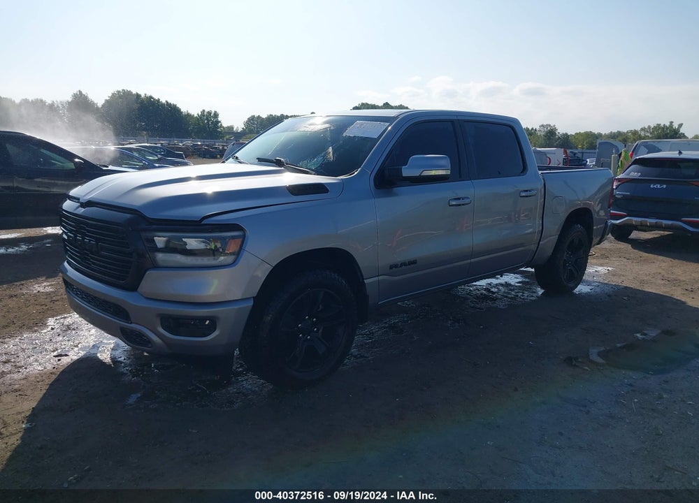 2020 RAM 1500 BIG HORN 4X4 5'7 BOX VIN: 1C6SRFFT0LN356126