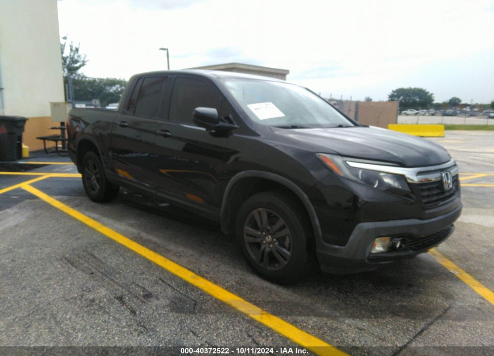 2019 HONDA RIDGELINE SPORT VIN: 5FPYK3F10KB001837