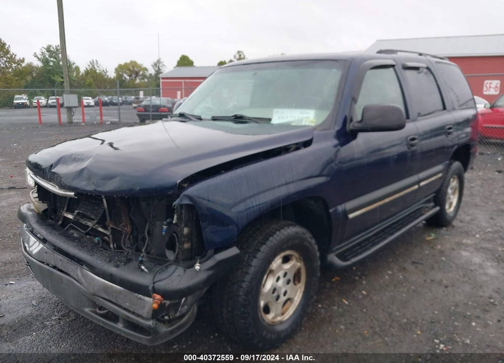 2004 CHEVROLET TAHOE LS VIN: 1GNEK13T04R186059