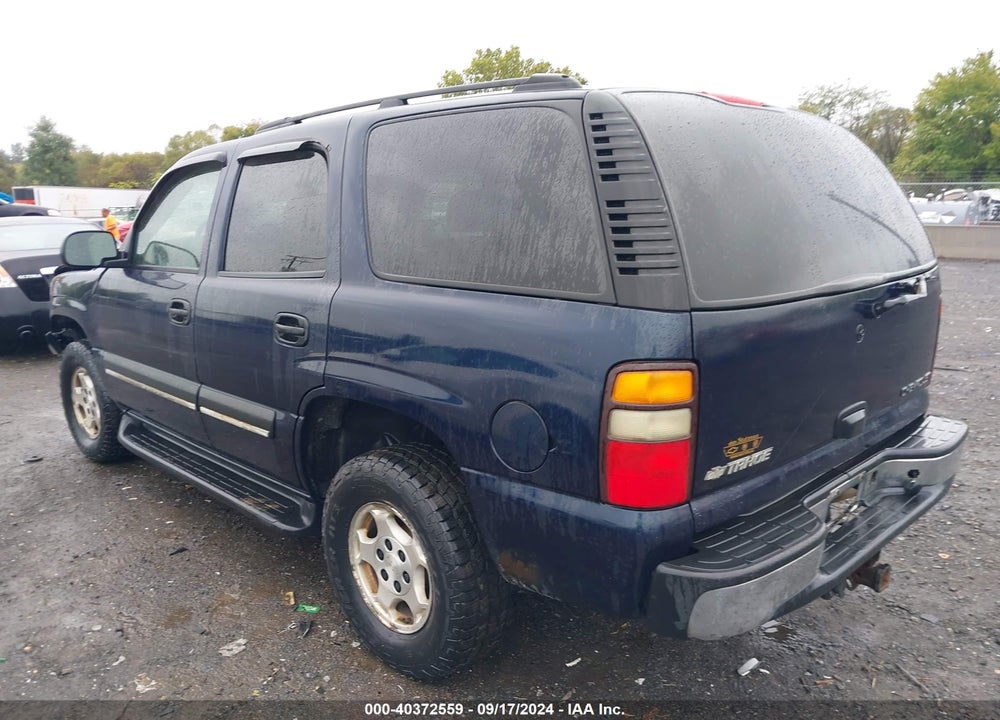 2004 CHEVROLET TAHOE LS VIN: 1GNEK13T04R186059