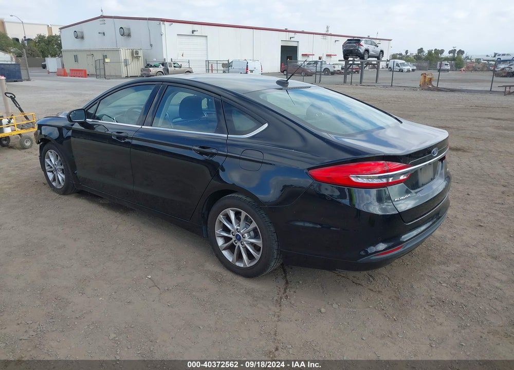 2017 FORD FUSION SE VIN: 3FA6P0H74HR221707
