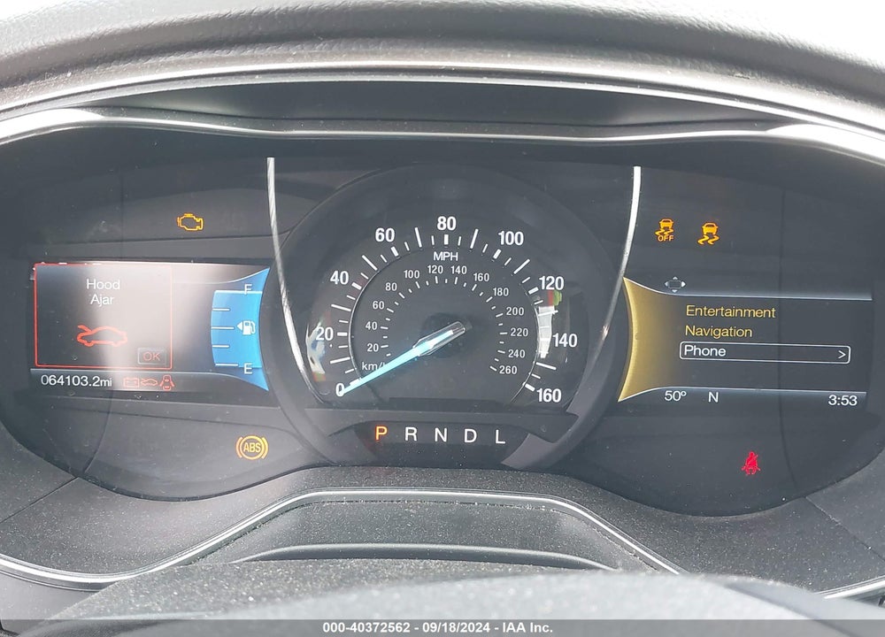 2017 FORD FUSION SE VIN: 3FA6P0H74HR221707