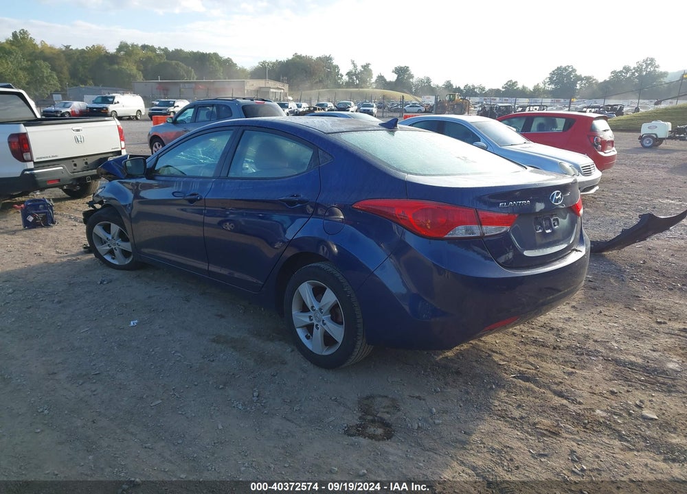 2013 HYUNDAI ELANTRA GLS VIN: KMHDH4AE0DU872684