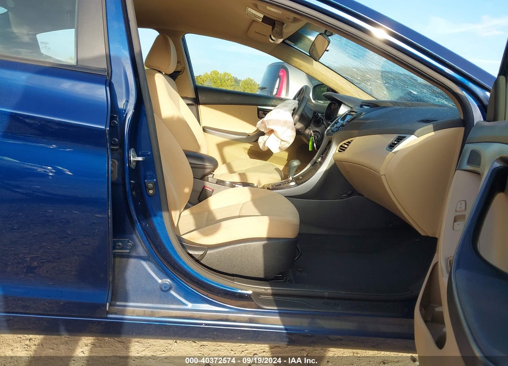 2013 HYUNDAI ELANTRA GLS VIN: KMHDH4AE0DU872684