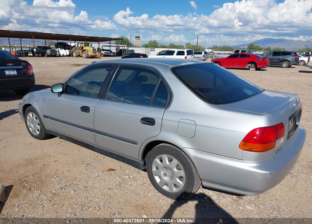 1998 HONDA CIVIC LX VIN: 2HGEJ6676WH626152