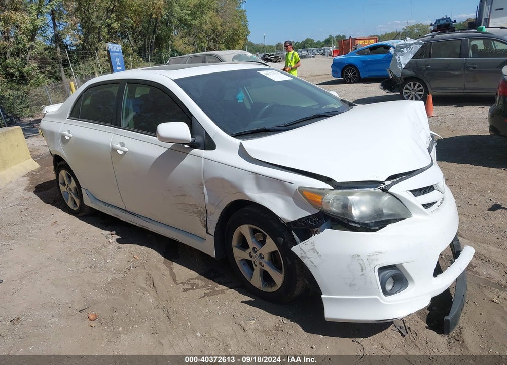 2011 TOYOTA COROLLA S VIN: 2T1BU4EE7BC558574