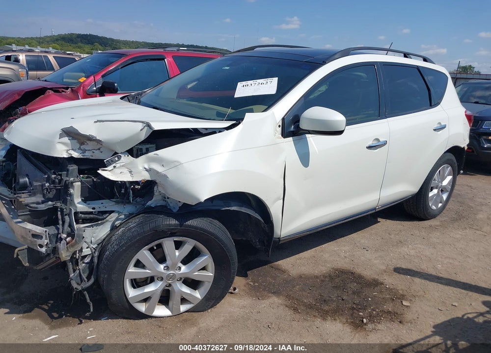 2011 NISSAN MURANO SL VIN: JN8AZ1MU1BW059513
