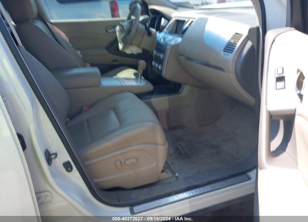 2011 NISSAN MURANO SL VIN: JN8AZ1MU1BW059513