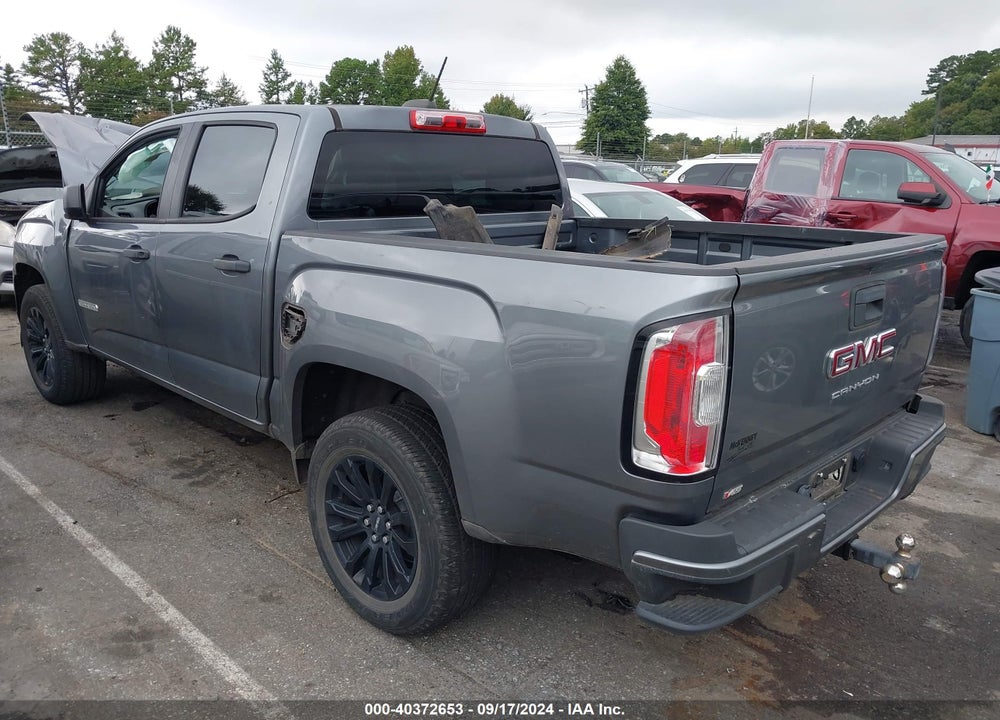 2021 GMC CANYON 2WD SHORT BOX ELEVATION STANDARD VIN: 1GTG5BENXM1185920