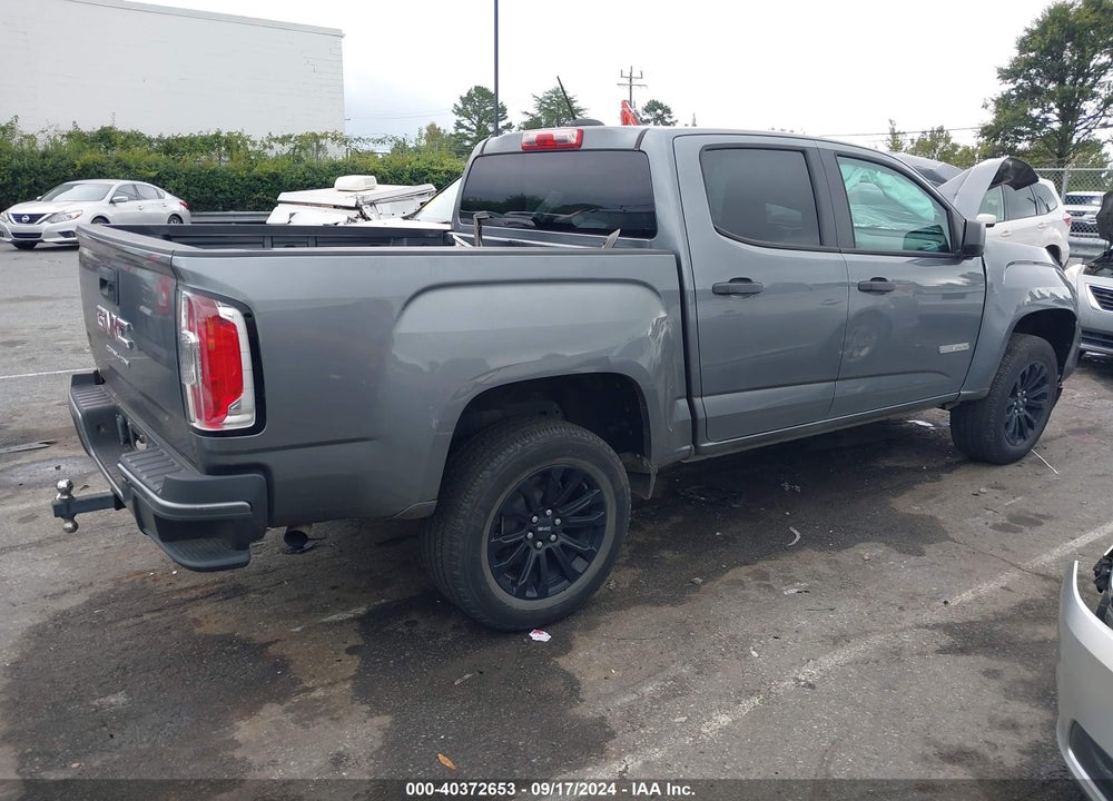 2021 GMC CANYON 2WD SHORT BOX ELEVATION STANDARD VIN: 1GTG5BENXM1185920