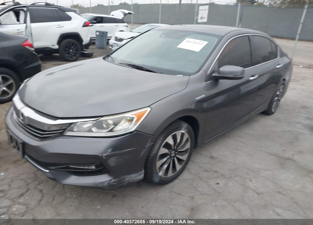 2017 HONDA ACCORD HYBRID EX-L VIN: JHMCR6F57HC019338