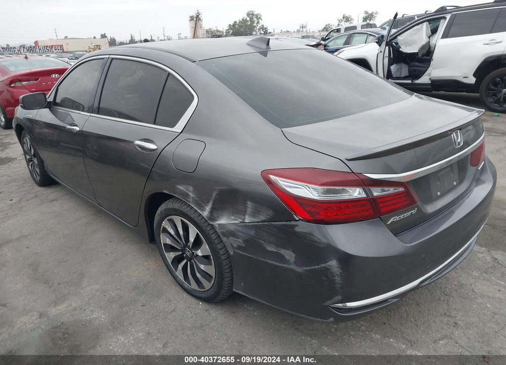 2017 HONDA ACCORD HYBRID EX-L VIN: JHMCR6F57HC019338