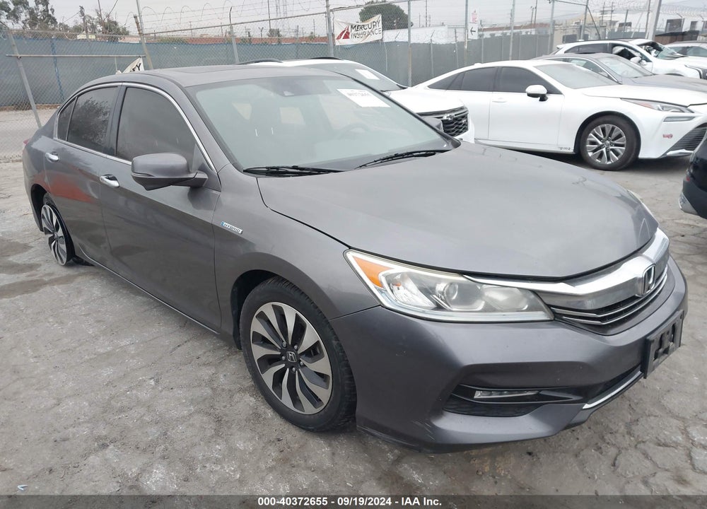 2017 HONDA ACCORD HYBRID EX-L VIN: JHMCR6F57HC019338