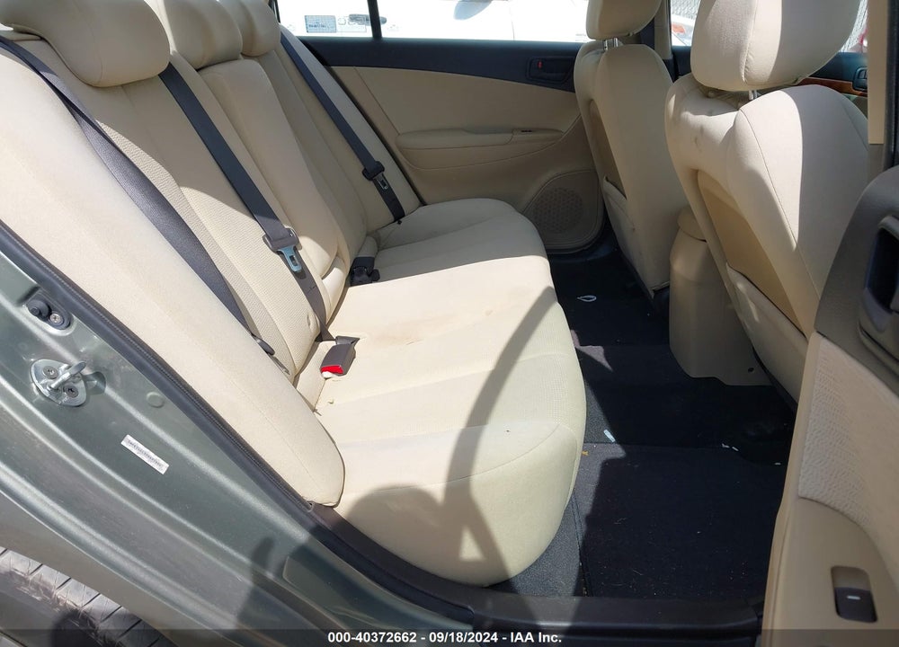 2009 HYUNDAI SONATA GLS VIN: 5NPET46C39H497860
