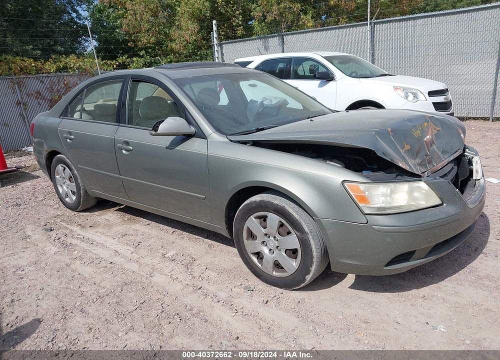 2009 HYUNDAI SONATA GLS VIN: 5NPET46C39H497860