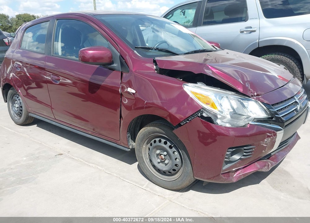 2021 MITSUBISHI MIRAGE CARBONITE EDITION/ES/LE VIN: ML32AUHJXMH014198