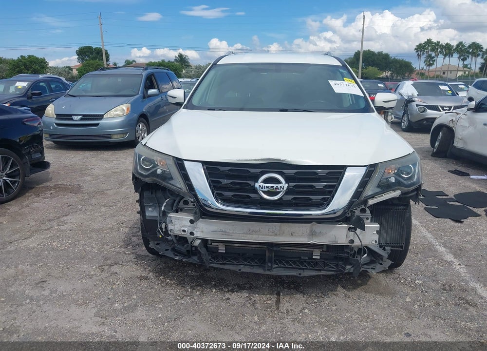 2017 NISSAN PATHFINDER SV VIN: 5N1DR2MN1HC633847