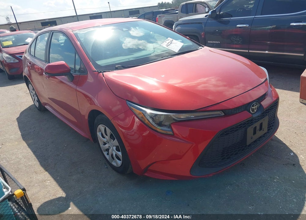 2020 TOYOTA COROLLA LE VIN: 5YFEPRAE7LP090256