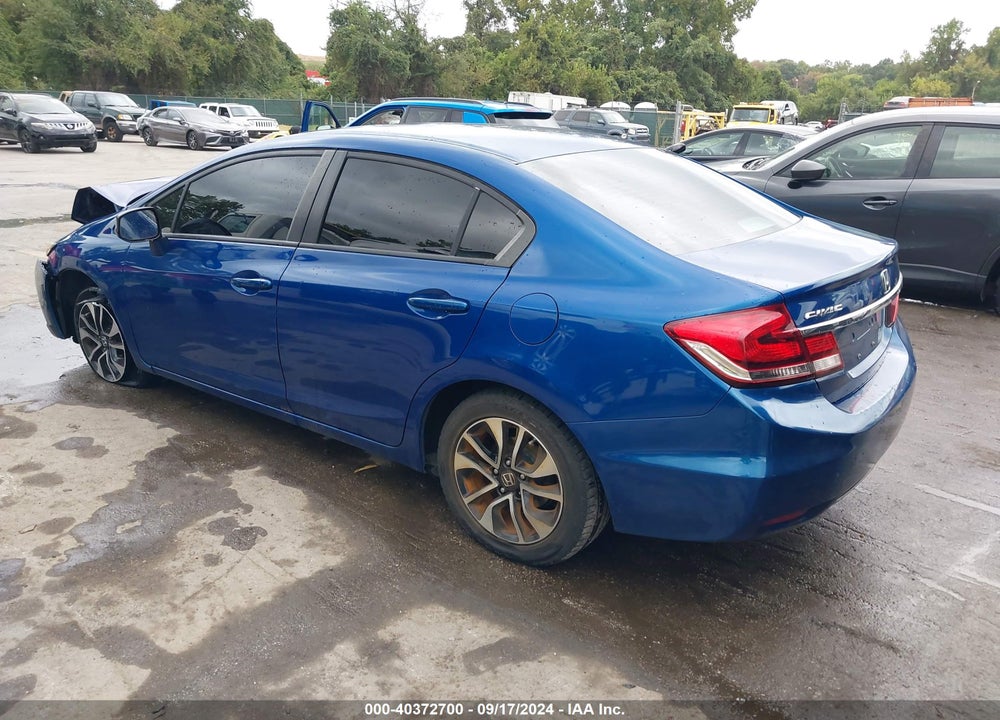 2013 HONDA CIVIC EX VIN: 19XFB2F87DE277187