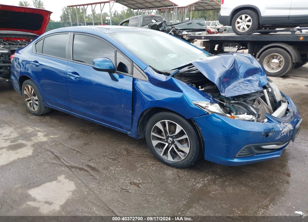 2013 HONDA CIVIC EX VIN: 19XFB2F87DE277187