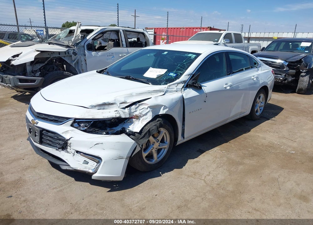 2016 CHEVROLET MALIBU LS VIN: 1G1ZB5ST0GF209664
