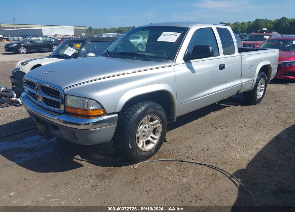 2004 DODGE DAKOTA SLT VIN: 1D7GL42K34S568190