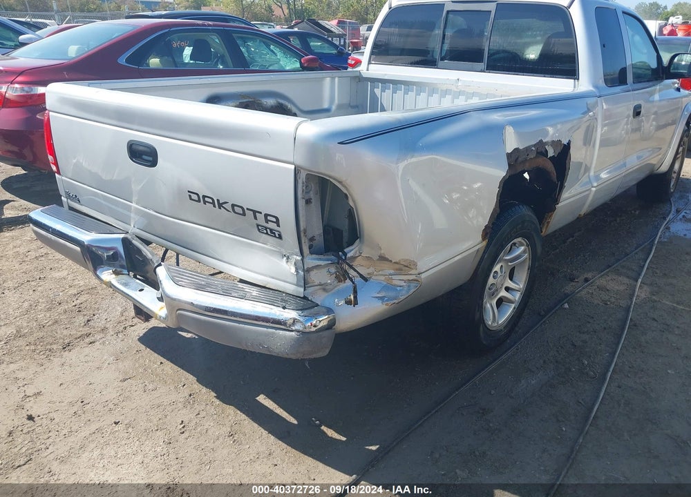 2004 DODGE DAKOTA SLT VIN: 1D7GL42K34S568190