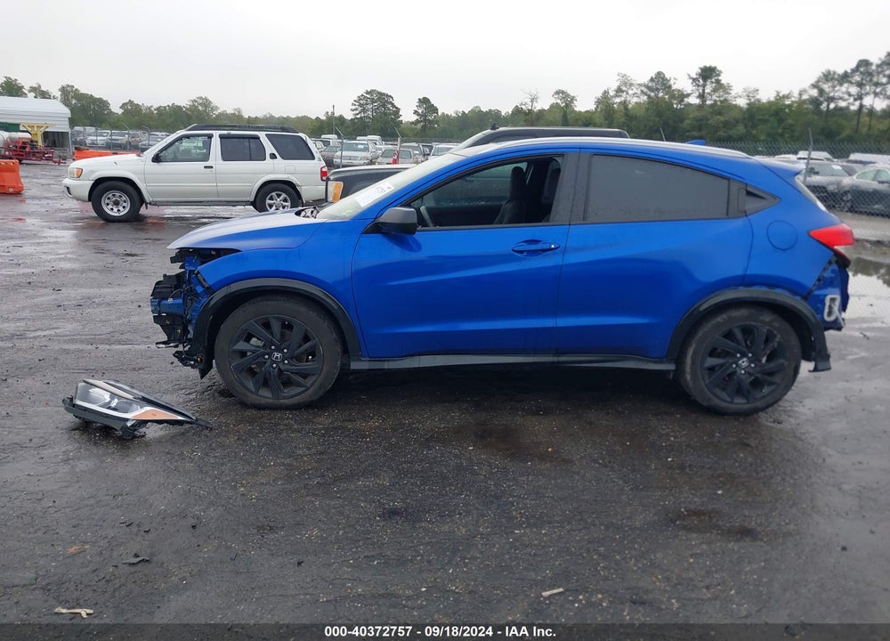 2021 HONDA HR-V 2WD SPORT VIN: 3CZRU5H15MM720672