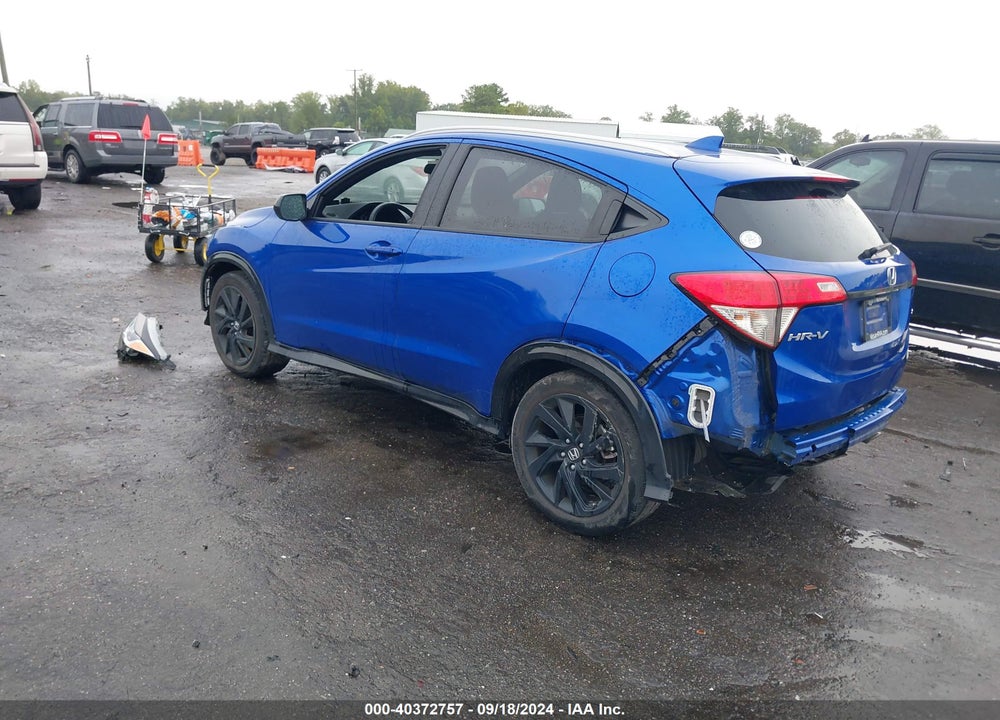 2021 HONDA HR-V 2WD SPORT VIN: 3CZRU5H15MM720672