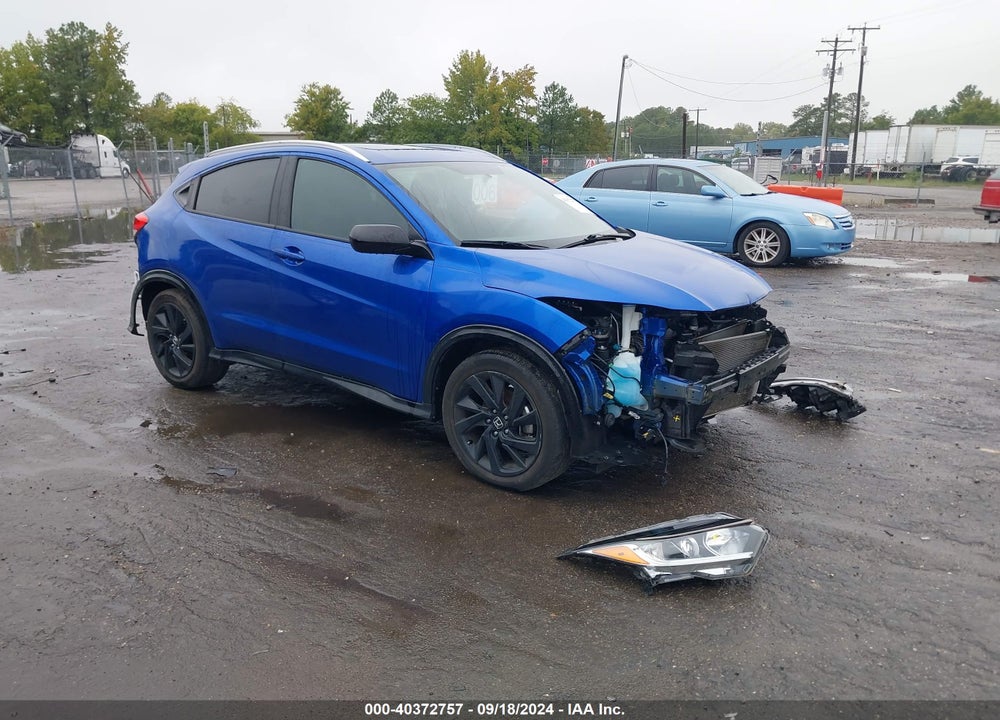 2021 HONDA HR-V 2WD SPORT VIN: 3CZRU5H15MM720672