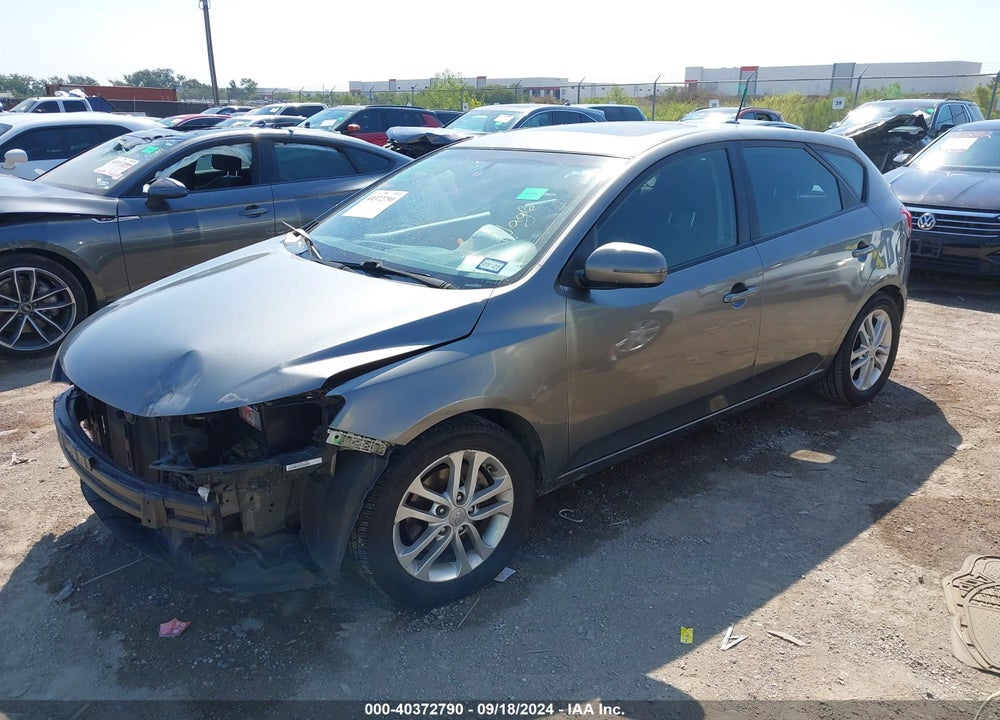 2011 KIA FORTE EX VIN: KNAFU5A23B5390221