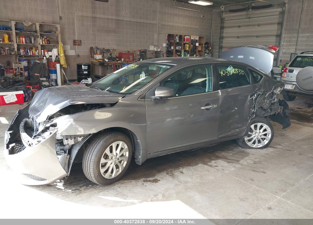 2018 NISSAN SENTRA SV VIN: 3N1AB7AP7JL654780